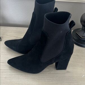 Steve Madden Black Ankle Boots